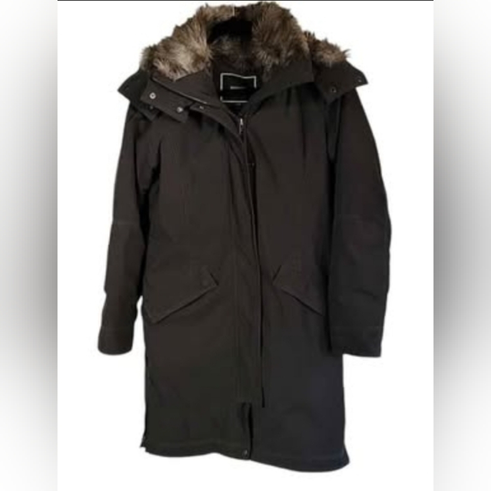RW & CO. Faux Fur Parka, EUC